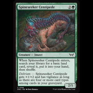 MTG Spineseeker Centipede Duskmourn: House of Horror dsk#199