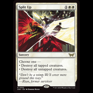 MTG Split Up Duskmourn: House of Horror dsk#32