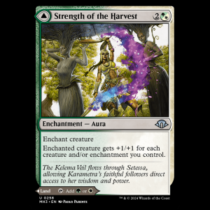 MTG Strength of the Harvest // Haven of the Harvest Modern Horizons 3 mh3#258