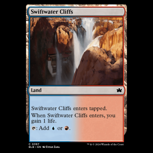 MTG Swiftwater Cliffs Bloomburrow blb#397