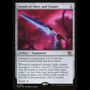 MTG Sword of Once and Future March of the Machine mom#265