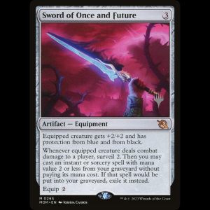 MTG Sword of Once and Future March of the Machine Promos pmom#265p