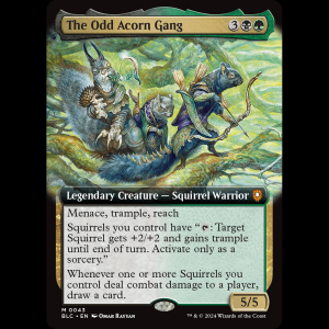 MTG The Odd Acorn Gang Bloomburrow Commander blc#43