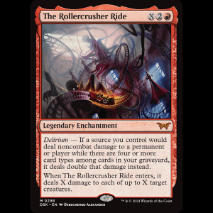 MTG The Rollercrusher Ride Duskmourn: House of Horror dsk#298