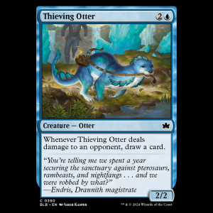 MTG Thieving Otter Bloomburrow blb#390