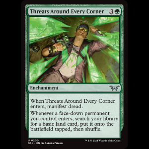 MTG Threats Around Every Corner Duskmourn: House of Horror dsk#200