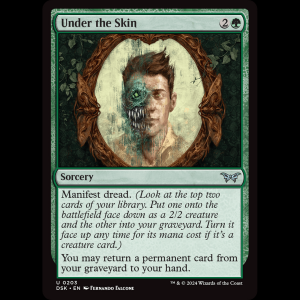 MTG Under the Skin Duskmourn: House of Horror dsk#203