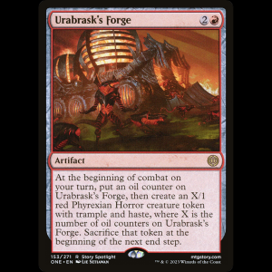 MTG Urabrask's Forge Phyrexia: All Will Be One one#153