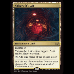 MTG Valgavoth's Lair Duskmourn: House of Horror dsk#271