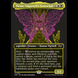 MTG Victor, Valgavoth's Seneschal Duskmourn: House of Horror dsk#364