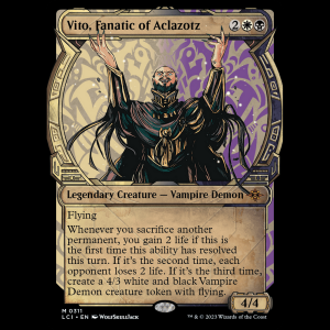 MTG Vito, Fanatic of Aclazotz The Lost Caverns of Ixalan lci#311