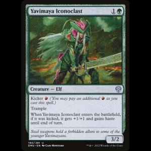 MTG Yavimaya Iconoclast Dominaria United dmu#190