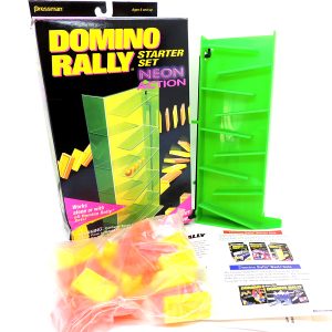 Domino Rally Starters Set Neon Action Pressman 90s