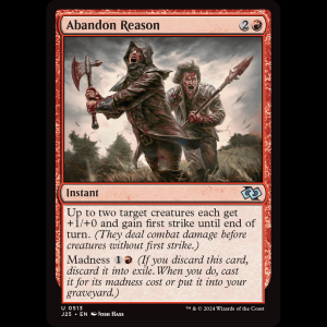 MTG Abandon Reason Foundations Jumpstart j25#513