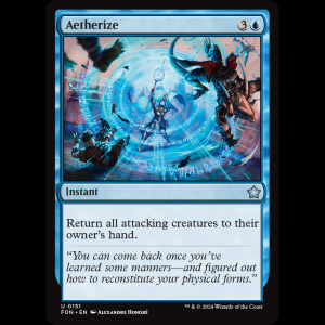 MTG Aetherize Foundations fdn#151