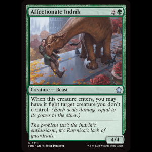 MTG Affectionate Indrik Foundations fdn#211