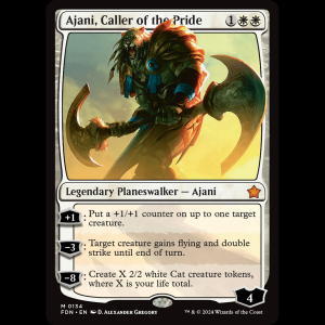 MTG Ajani, Caller of the Pride Foundations fdn#134