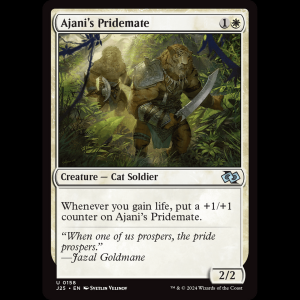 MTG Ajani's Pridemate Foundations Jumpstart j25#158