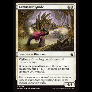 MTG Armasaur Guide Foundations fdn#3