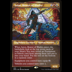 MTG Astor, Bearer of Blades Dominaria United dmu#293