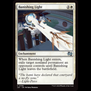 MTG Banishing Light Foundations Jumpstart j25#96