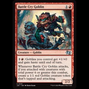 MTG Battle Cry Goblin Foundations Jumpstart j25#127