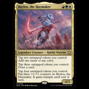 MTG Baylen, the Haymaker Bloomburrow blb#205