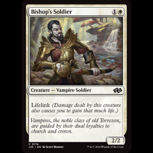 MTG Bishop's Soldier Foundations Jumpstart j25#174