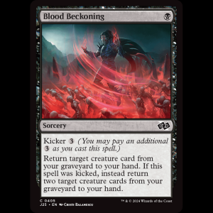 MTG Blood Beckoning Foundations Jumpstart j25#405