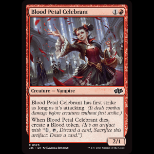 MTG Blood Petal Celebrant Foundations Jumpstart j25#523