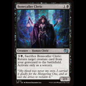 MTG Bonecaller Cleric Foundations Jumpstart j25#112