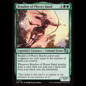 MTG Braulios of Pheres Band Foundations Jumpstart j25#51