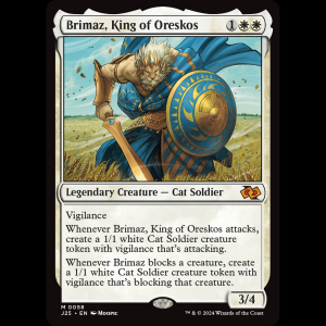 MTG Brimaz, King of Oreskos Foundations Jumpstart j25#58