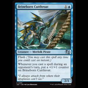 MTG Brineborn Cutthroat Foundations Jumpstart j25#291