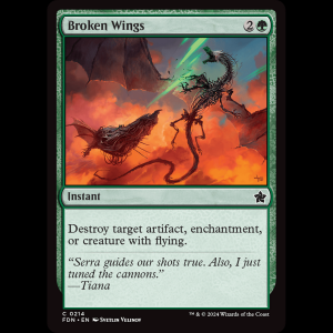 MTG Broken Wings Foundations fdn#214