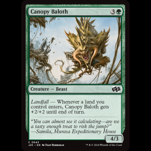 MTG Canopy Baloth Foundations Jumpstart j25#643