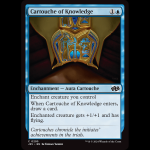 MTG Cartouche of Knowledge Foundations Jumpstart j25#295