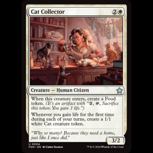 MTG Cat Collector Foundations fdn#4