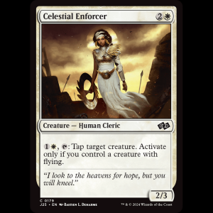 MTG Celestial Enforcer Foundations Jumpstart j25#179