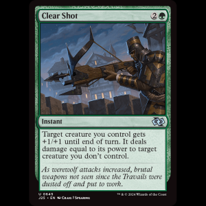 MTG Clear Shot Foundations Jumpstart j25#645