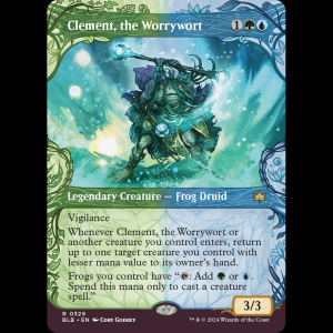 MTG Clement, the Worrywort Bloomburrow blb#329