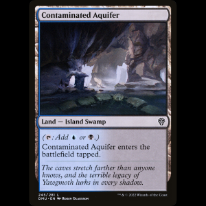 MTG Contaminated Aquifer Dominaria United dmu#245