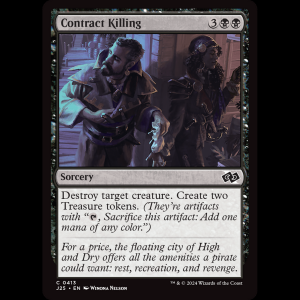 MTG Contract Killing Foundations Jumpstart j25#413