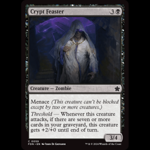 MTG Crypt Feaster Foundations fdn#59