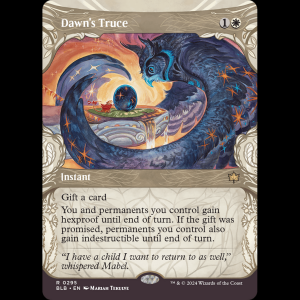 MTG Dawn's Truce Bloomburrow blb#295