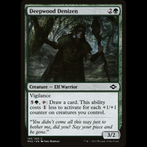 MTG Habitante de Deepwood (Deepwood Denizen) Modern Horizons 2 mh2#155