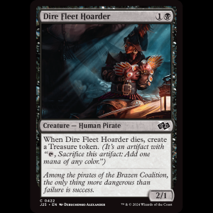 MTG Dire Fleet Hoarder Foundations Jumpstart j25#422