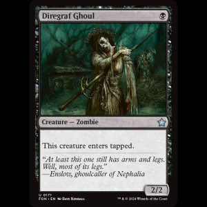 MTG Diregraf Ghoul Foundations fdn#171