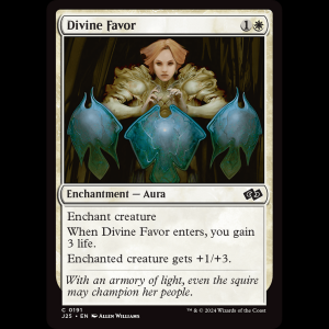 MTG Divine Favor Foundations Jumpstart j25#191