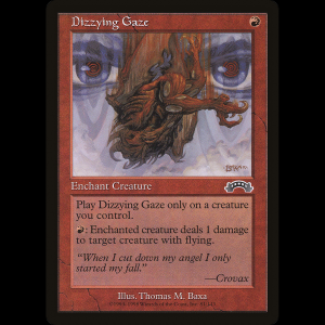 MTG Dizzying Gaze Exodus exo#81